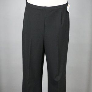Talbot Black Stretch Crop Trousers Size 12